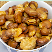 Venta al por mayor de habas fritas con cáscara Hanwei, snack saludable, duro y salado, certificado OU KOSHER