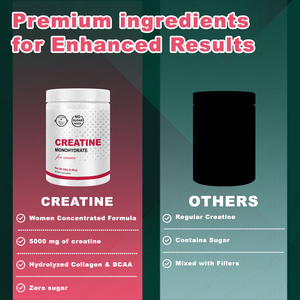 Creatina Monohidrato en Polvo, Colágeno, <span class=keywords><strong>BCAA</strong></span>, 10g de Proteína, Suplemento Pre-Entrenamiento <span class=keywords><strong>para</strong></span> Adultos, Recuperación Rápida, Refuerzo Inmunológico - Product Image 4