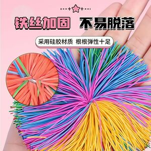 Balle en caoutchouc colorée, jouet durable pour le fitness et le jeu des jeunes - Product Image 4