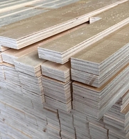Contreplaqués d'usine de bois de placage laminé LVL de qualité supérieure E0 formaldéhyde écologique moderne pour la construction d'éléments de palettes