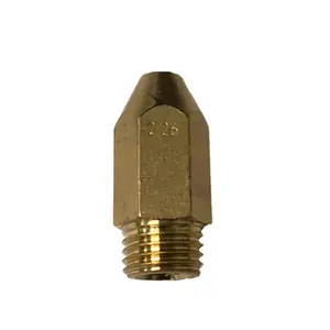 Customized 1.7mm 2.26mm Brass Oven Burner Orifice Connector