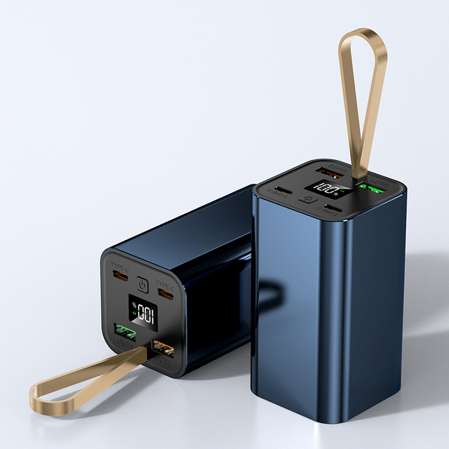 Portable PD 22.5W QC3.0 Fast Charging Double USB 20W Li-Polymer Battery Power Bank 20000/30000mAh