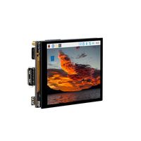 Waveshare Kit Ethernet Raspberry Pi CM4, semua dalam satu 2.8 inci cocok penuh layar sentuh 4 arah USB 2.0 Gigabit