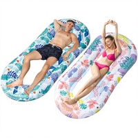 Stonful Lot de 2 flotteurs gonflables en forme de hamac pour adultes, pour piscine, bain de soleil, plage et usage extérieur