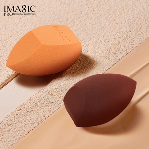 Venta caliente suave belleza esponja licuadora polvo facial maquillaje esponja húmedo y seco uso sin látex maquillaje <span class=keywords><strong>puff</strong></span> con embalaje - Product Image 2