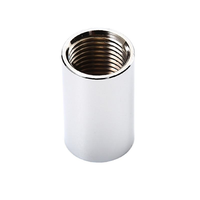 Coupleurs joignant des tubes métalliques filetés Plaques de base de lampe Kit de lampe de bouteille de filetage interne Raccords d'éclairage en laiton