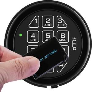 Nfc मोबाइल नियंत्रण सुरक्षित इलेक्ट्रॉनिक लॉक कीपैड के साथ 2 कार्ड, सोलेनोइड लॉक और 2 ओवरराइड कुंजी, फिट आईओएस और एंड्रॉइड - Product Image 1