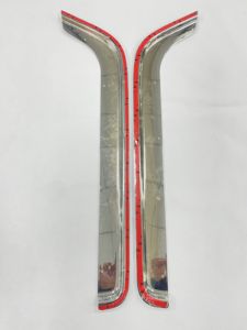 Accesorios de Carrocería para Camiones de Alta Calidad, Venta al por Mayor de Fábrica, Protector de Lluvia Negro Cromado para MITSUBISHI FUSO <span class=keywords><strong>Canter</strong></span> 2006 - Product Image 4