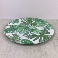 Plaques de mélamine incassables de qualité commerciale sans BPA en vrac 100 pièces pour Restaurant Camping Logo personnalisé OEM