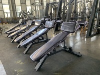 Équipement de musculation professionnel à usage commercial, banc inclinable réglable pour exercices avec poids libres, machine de musculation pour la musculation