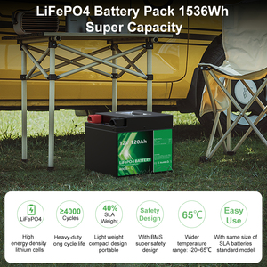 Suitable 5 Years Warranty 6000 <b>Deep</b> <b>Cycles</b> LFP Solar Lithium Ion <b>Battery</b> <b>12V</b> 120Ah <b>Battery</b> - Product Image 4