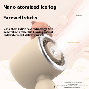 Ventilateur portable magique rafraîchissant pour enfants, ventilateur à turbine à brume glacée en forme d'animal mignon - Product Image 4