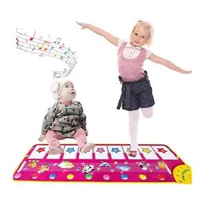 Обучающие игрушки, музыкальный пианино, клавиатура, танцпол, коврик, Сенсорный игровой коврик, музыкальный коврик, игрушки для детей