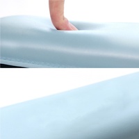 Cojín de Mano y Muñeca Suave de Cuero PU, Reposamuñecas Ergonómico de Espuma Viscoelástica Resistente al Agua, Soporte de Muñeca Ajustable para Juegos