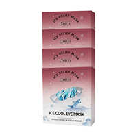 Patch Gel pour les Yeux d'Été avec Masque de Sommeil Anti-Lumière et Compresse Froide Physique