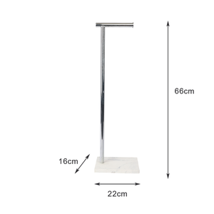 Portarrollos <span class=keywords><strong>de</strong></span> <span class=keywords><strong>Papel</strong></span> Higiénico y Toallero <span class=keywords><strong>de</strong></span> Mármol Estético, Soporte <span class=keywords><strong>de</strong></span> Hierro Independiente para Toallas <span class=keywords><strong>de</strong></span> <span class=keywords><strong>Papel</strong></span> - Product Image 6