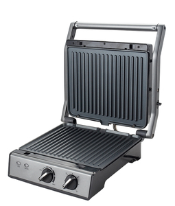 Ajuste de temperatura dual Gran antiadherente Versátil <span class=keywords><strong>Sandwichera</strong></span> doble Apertura de 180 grados Interior Eléctrico Multifuncional - Product Image 1