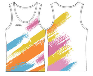 เสื้อกีฬาวิ่งแบบซับลิเมชั่นสั่งทำขายส่ง เสื้อกั๊กปั่นจักรยานไร้ตะเข็บ น้ำหนักเบา แห้งเร็ว ระบายอากาศได้ดี เสื้อกล้ามวิ่งออกกำลังกาย - Product Image 2