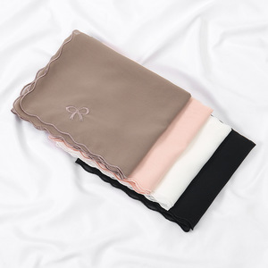 Novedades 2026: Hijab Minimalista de Chifón con Diseño de Mariposa para Verano, Ropa de <span class=keywords><strong>Playa</strong></span>, Regalos de Agradecimiento para Maestras, Pañuelo Hijab Rosa, Artículo de Regalo - Product Image 3