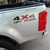 Autocollants décoratifs 4x4 tout-terrain pour camionnette, autocollants de remplacement pour le côté du pick-up, design tout-terrain