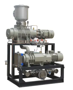 JZJ(P) LG600罗茨干式螺杆真空泵系统单元多级高真空用于制药加工
