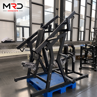 Máquina Profesional de Gimnasio Comercial de Acero Reforzado para Press de Pecho Sentado y Lat Pulldown para Fitness