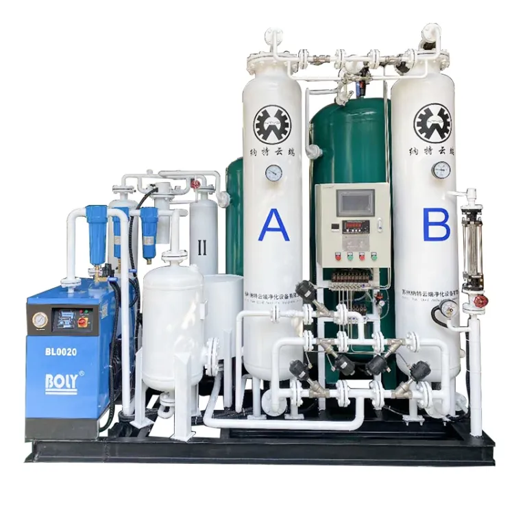 Generador de oxígeno de alta pureza para la venta generador de oxígeno acuicultura planta generadora de oxígeno medicinal