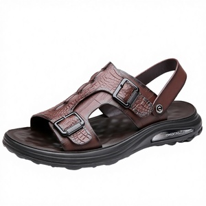 Tongs d'été pour hommes, à bout ouvert, à semelle épaisse, imperméables, respirantes, antidérapantes - Product Image 2