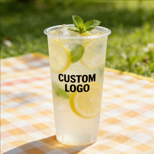 Vasos de Plástico Esmerilados para Bebidas Frías de 10oz, 24oz y 300ml, Duraderos, con Logotipo Personalizado - Product Image 3