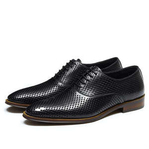 Zapatos Formales de Lujo para Hombre 2026, Zapatos Oxford de Cuero con Punta en Pico, Zapatos de Negocios de Talla Grande para Oficina, para Primavera/Otoño - Product Image 1