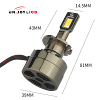 Ampoule de phare de voiture LED haute performance D2 D4 Ampoules LED Lumière LED 500W 6500K