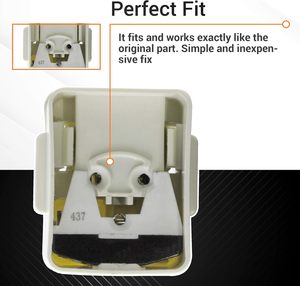 2188830 reemplazo <span class=keywords><strong>de</strong></span> plástico portátil refrigerador compresor relé sobrecarga Compatible <span class=keywords><strong>Whirlpool</strong></span> para modelos Kenmore Top-Freezer - Product Image 4