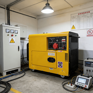 เครื่องกำเนิดไฟฟ้าแบบเงียบ 8KW 10KW ระบบสตาร์ทอัตโนมัติ สำหรับใช้สำรองไฟบ้านและตั้งแคมป์กลางแจ้ง ทำงานเงียบ รุ่นขายดี - Product Image 1
