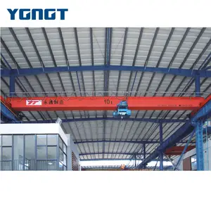 Industry Use Overhead Crane 10 Ton With Large Span Bridge Good Dynamic