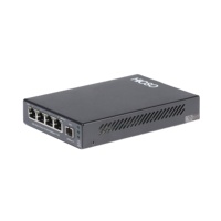 Hioso 4GE PoE ONU GPON unmaanged XPON OLTs DBA SLA VLAN SNTP IGMP SC/PC IPTV IEEE802.3 QoS DC48V IEEE802.1D RSTP 4 puertos POE