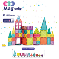 Blocs de construction magnétiques AJB, jouet créatif, blocs de construction de petite taille, briques magnétiques, cadeau d'anniversaire pour enfants, kit de construction de modèles