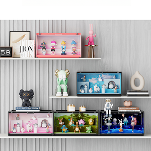 Présentoir <span class=keywords><strong>de</strong></span> jouets personnalisé <span class=keywords><strong>de</strong></span> luxe Boîte empilable transparente en acrylique pour figurine d'anime Boîte <span class=keywords><strong>de</strong></span> rangement <span class=keywords><strong>de</strong></span> cas - Product Image 6