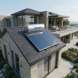 Titanium Solar Water <b>Heater</b> Manufacturer with High Efficiency Vacuum Tube Technology for Residential and Commercial Building - Product Image 1