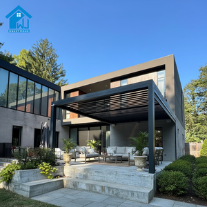 Pérgola <span class=keywords><strong>de</strong></span> Aluminio Impermeable Sweet Home, Gazebo para Exteriores <span class=keywords><strong>con</strong></span> Toldo <span class=keywords><strong>de</strong></span> Repuesto - Product Image 5