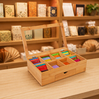 Boîte cadeau en bois avec logo personnalisé, couvercle transparent, boîte de rangement en bois, emballage OEM, présentoir pour la vente au détail et les coffrets cadeaux