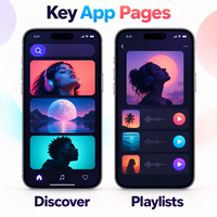 Solusi Aplikasi Streaming Musik Kustom untuk IOS Android Dengan Manajemen Daftar Putar Musik dan Pemutaran Offline LionCreate