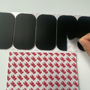 Almohadilla de protección antideslizante negra de silicona troquelada de fábrica, reducción de ruido, pies de silicona autoadhesiva para muebles - Product Image 4