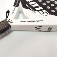 CWIN Nouvelle Raquette de Padel en Fibre de Carbone et Verre EVA, Équipement de Sport de Plein Air Unisexe avec Sac, Poids environ 360g
