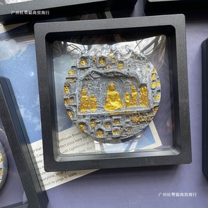 Imán con Estatua de Buda de las Cavernas de Longmen, Recuerdo Cultural Creativo, Imán para Refrigerador, Decoración Artística, Regalo - Product Image 4