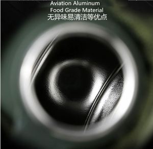 Bouteille d'eau en aluminium d'origine usine, gourde sifflante 350 ml - Product Image 5