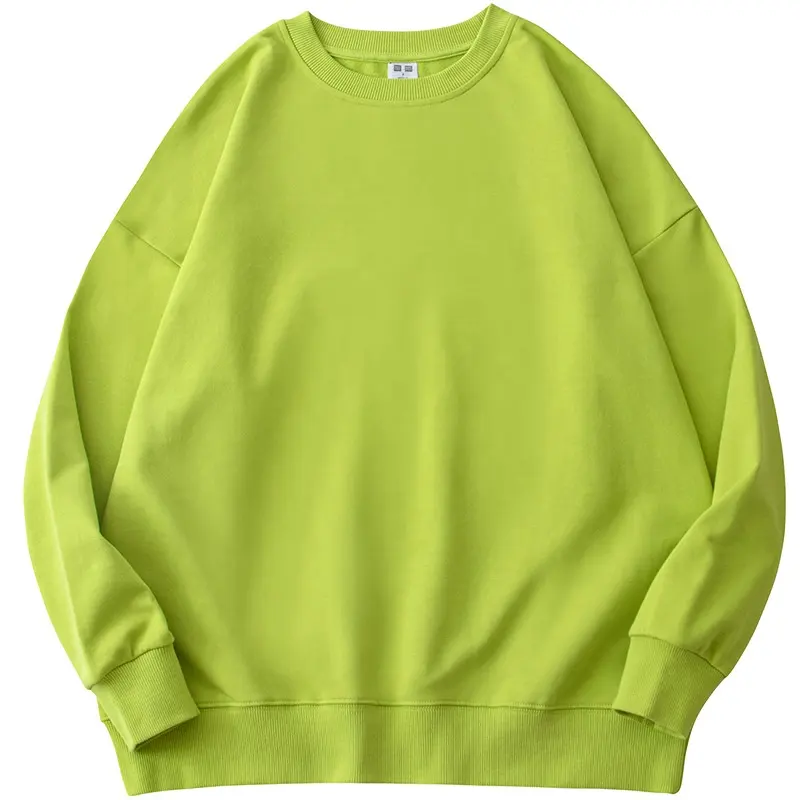 2021 Winter Herren Hip Hop Mehrfarbiger Pullover Stoff plus Größe Herren Sweatshirts Loos And Leisure Bright Coloured Sweatshirt
