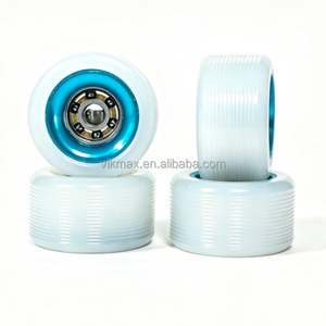 Roulements de skateboard en acier chromé céramique noir hybride Nylon Cage, 1,5x4x2mm, haute vitesse, mini, à gorge profonde, ABEC-3/5 - Product Image 4