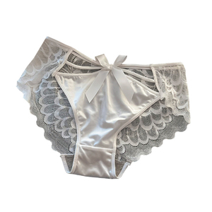 Braguitas de Encaje Transparente Wildness Pure Desire para Mujer, Bragas Japonesas Sexys sin Costuras que Ajustan la Cadera - Product Image 1