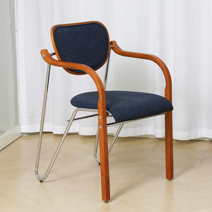 Chaise boule volante moderne design <span class=keywords><strong>Fauteuil</strong></span> minimaliste à dossier de salon en bois massif de luxe léger pour la maison - Product Image 5