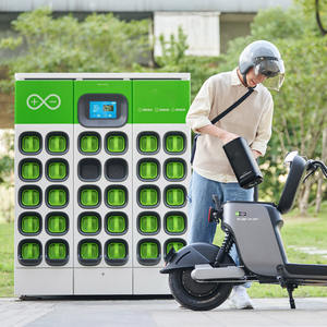 Modul Penggantian Baterai Kabinet Pengisian Daya Umum HHS untuk Skuter Listrik, Sepeda Motor Listrik, Sepeda Listrik, dan Stasiun Pengisian Daya Baterai Surya - Product Image 4